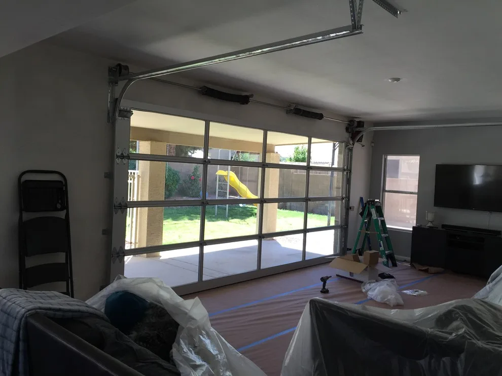 Patio Glass Garage Door by Door 48 Handcrafted Garage Doors - Photo 3