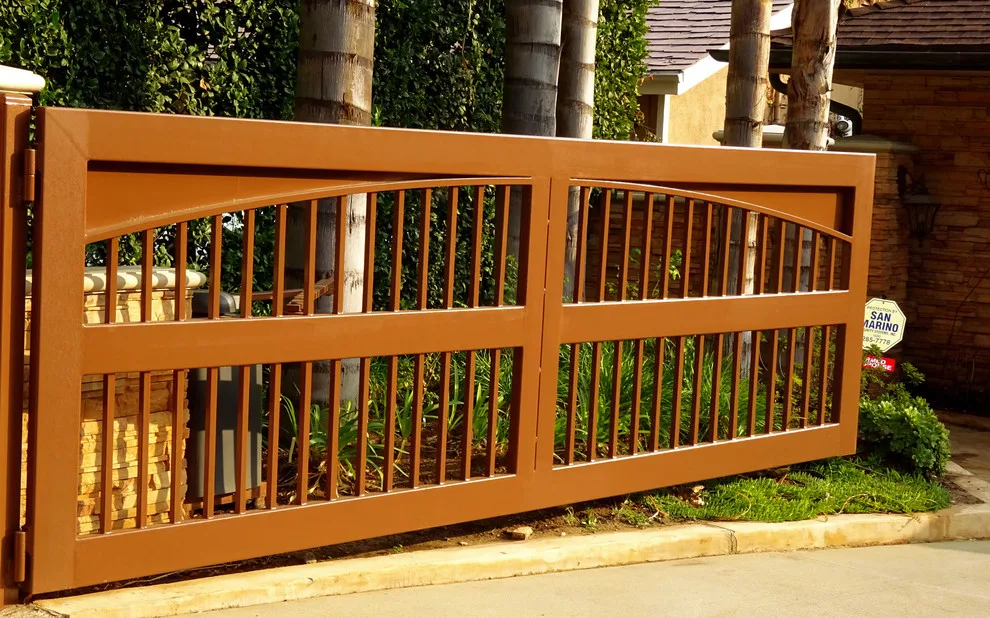 Metal Entrance Gates by Decorative Wrought IronShamrock Doors & Gates - Photo 20