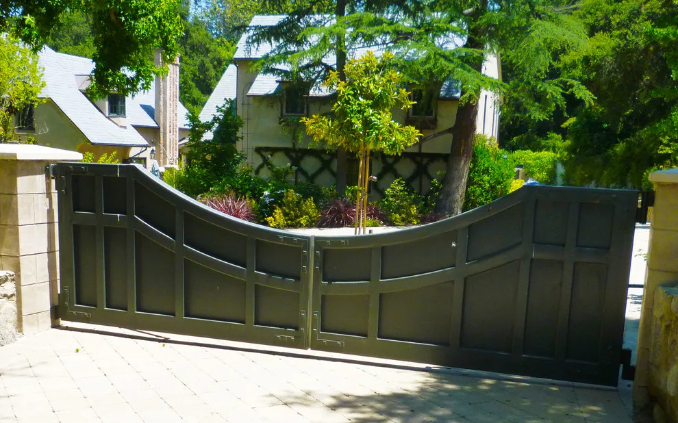 Metal Entrance Gates by Decorative Wrought IronShamrock Doors & Gates - Photo 11