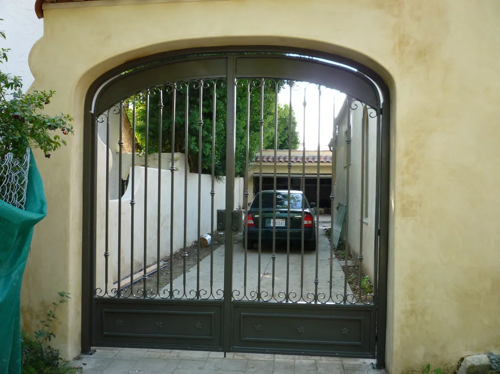 Metal Entrance Gates by Decorative Wrought IronShamrock Doors & Gates - Photo 23