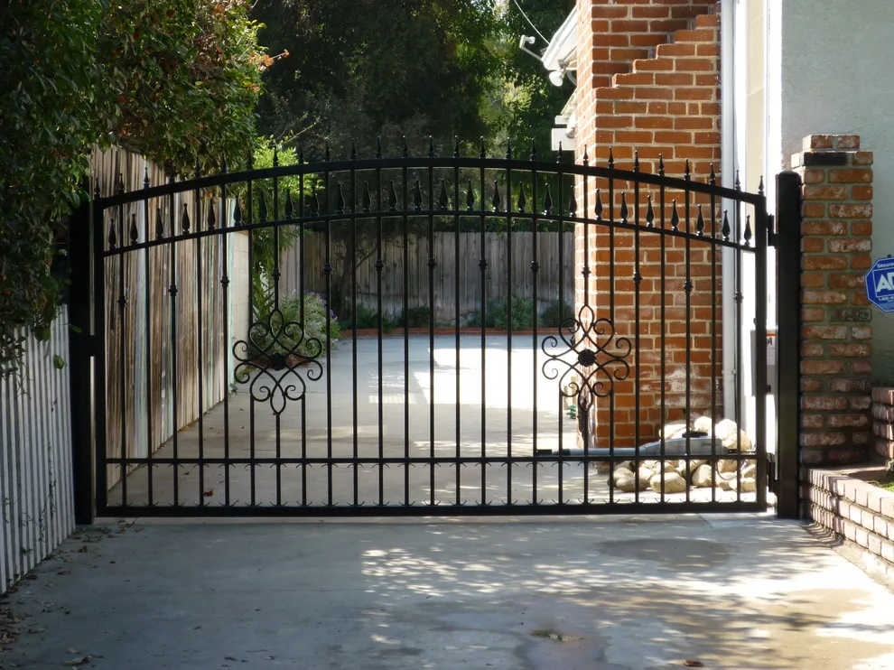 Metal Entrance Gates by Decorative Wrought IronShamrock Doors & Gates - Photo 13