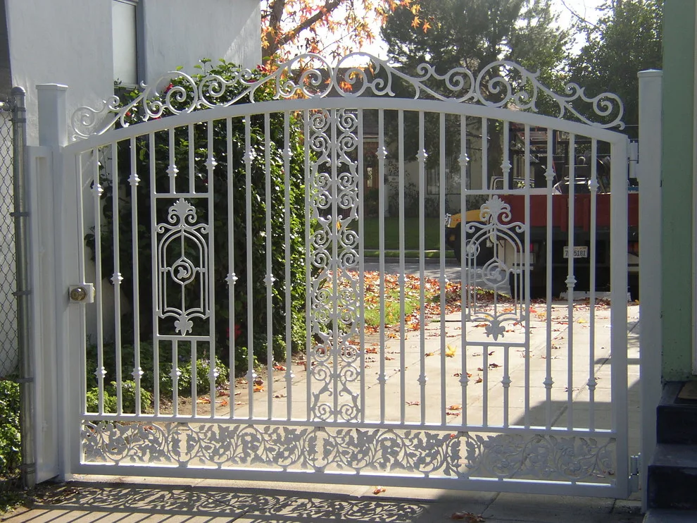 Metal Entrance Gates by Decorative Wrought IronShamrock Doors & Gates - Photo 5