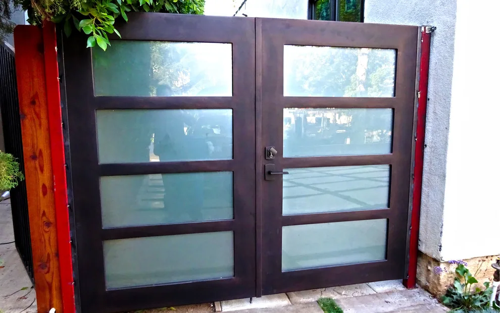 Metal Entrance Gates by Decorative Wrought IronShamrock Doors & Gates - Photo 26