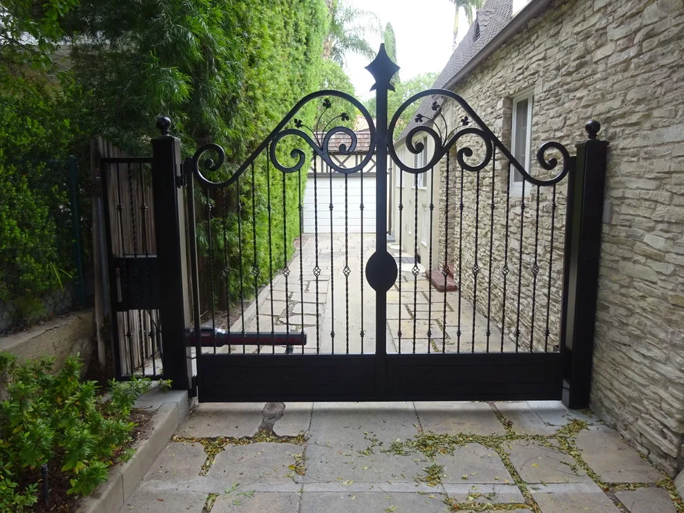 Metal Entrance Gates by Decorative Wrought IronShamrock Doors & Gates - Photo 19