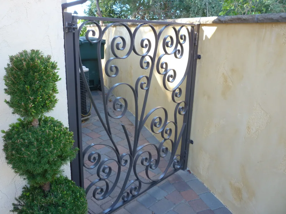 Metal Outdoor Gates by Decorative Wrought IronShamrock Doors & Gates - Photo 6