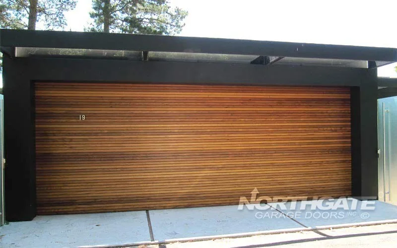 Contemporary Modern - Plank/Flush by Northgate Garage Doors Inc. - Photo 3