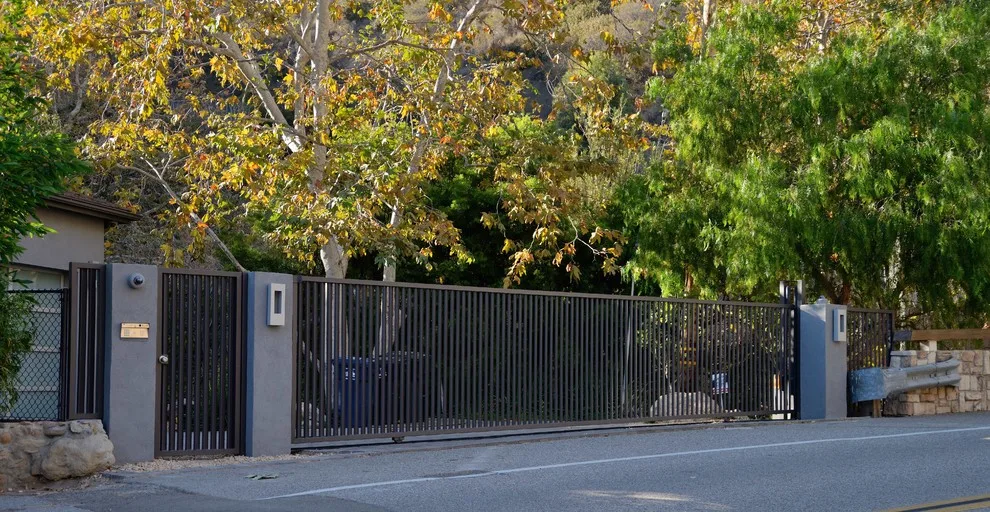 Contemporary sliding gate in Malibu by Pacific Garage Doors & Gates - Photo 4