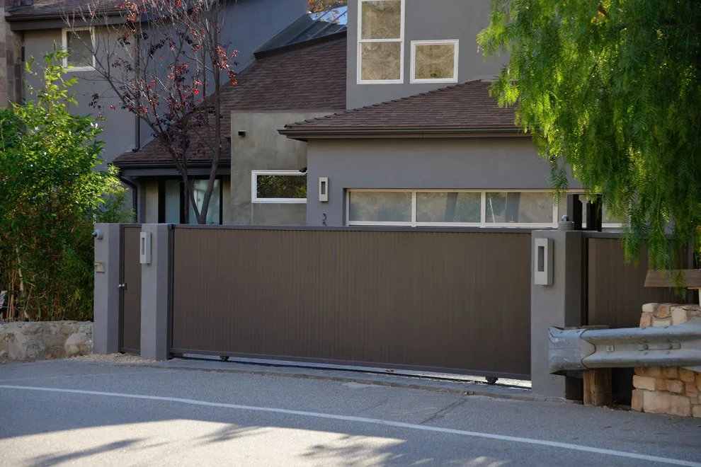 Contemporary sliding gate in Malibu by Pacific Garage Doors & Gates - Photo 2