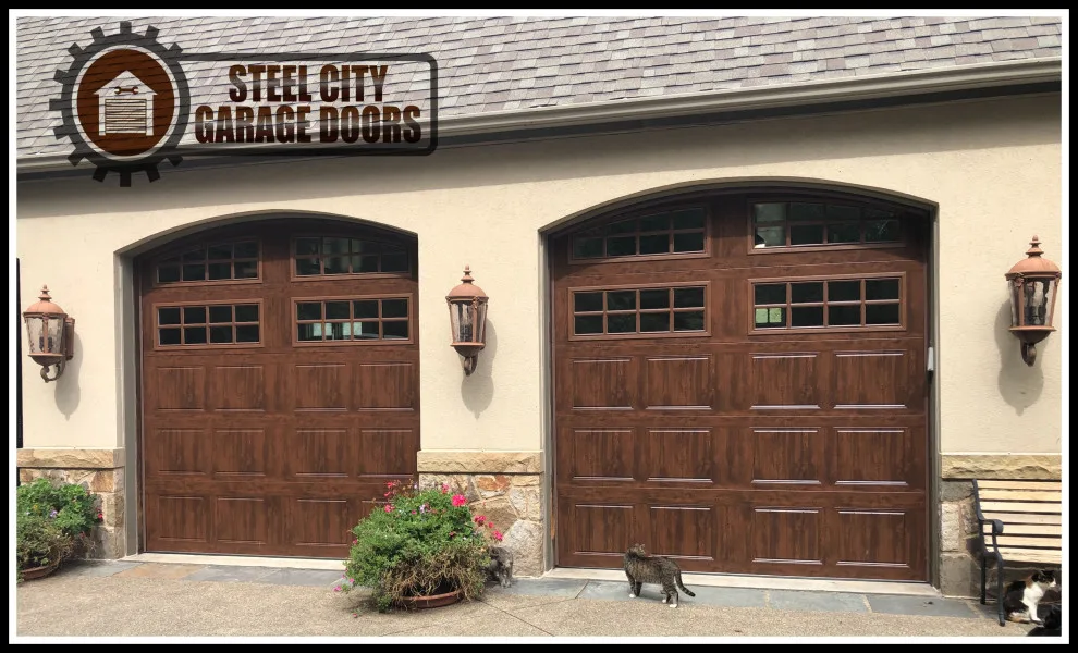 Updated garage entrance by Steel City Garage Doors - Photo 4