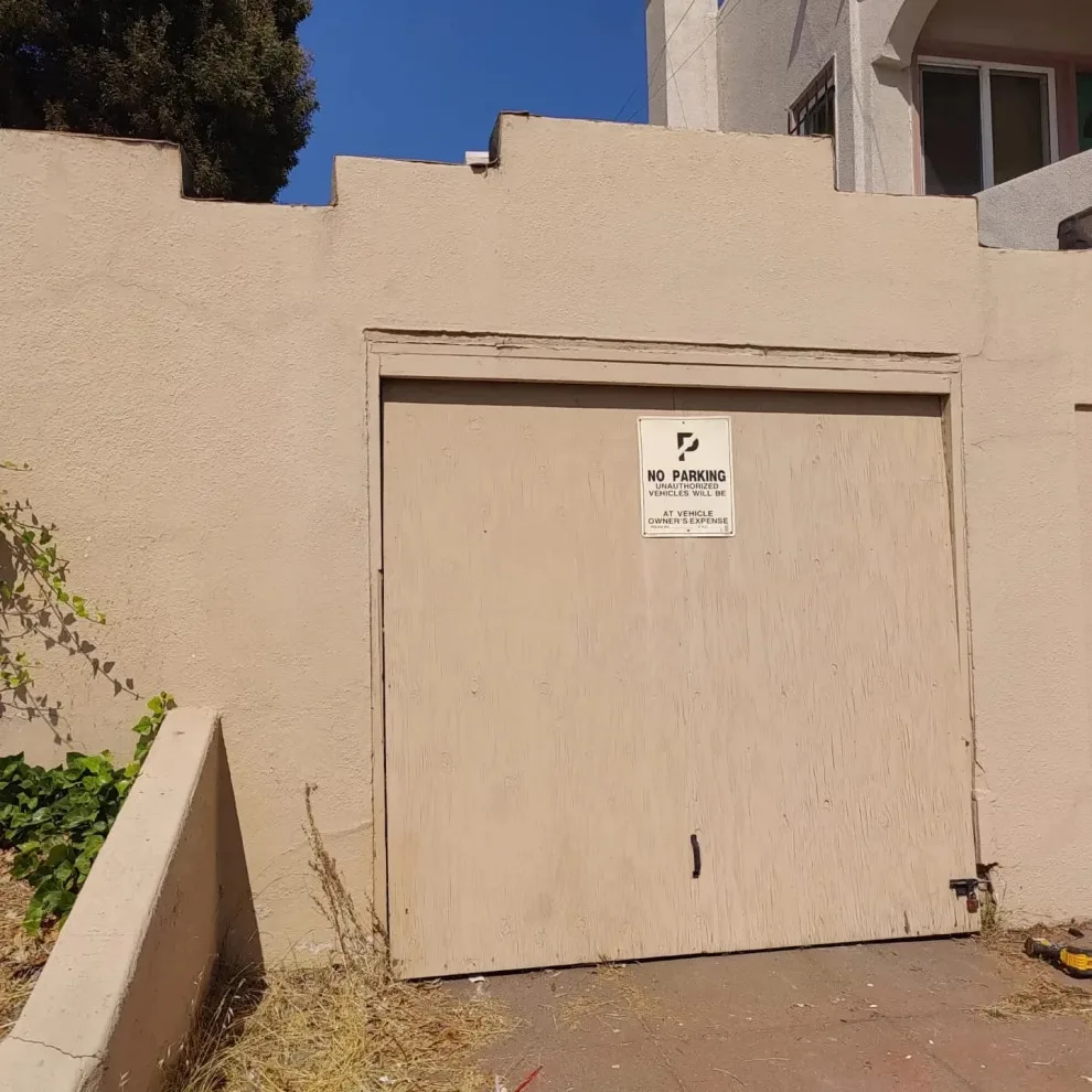 Single panel wooden door restoration by Allroads Overhead Garage Doors - Photo 13