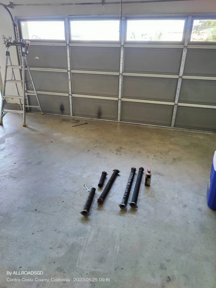 Spring Replacement and Door Lubrication by Allroads Overhead Garage Doors - Photo 2