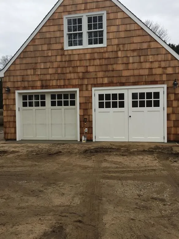 Versatex garage and carriage doors by Clingerman Doors - Custom Wood Garage Doors - Photo 61