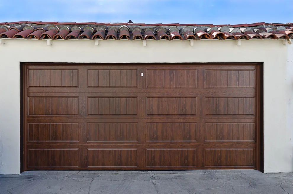West Hollywood wooden gates and corresponding garage door by Pacific Garage Doors & Gates - Photo 5