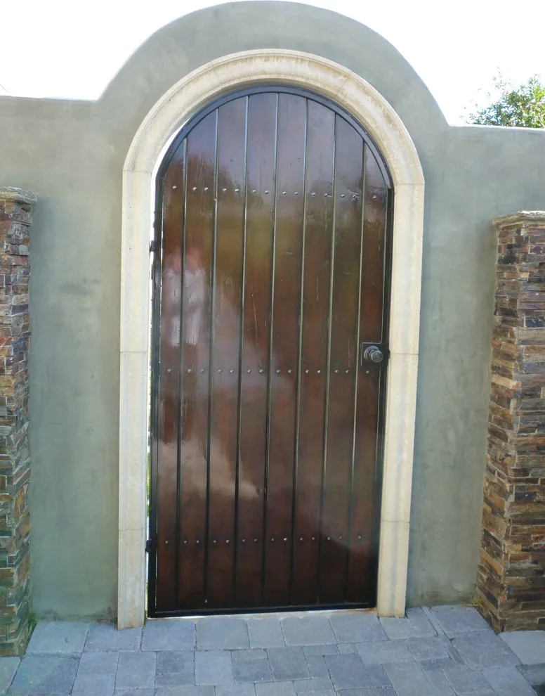 Timber Entryways and Barriers by Decorative Wrought IronShamrock Doors & Gates - Photo 11