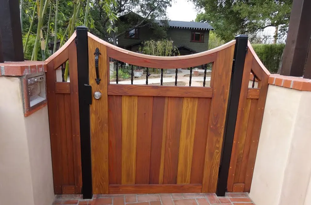 Timber Entryways and Barriers by Decorative Wrought IronShamrock Doors & Gates - Photo 5