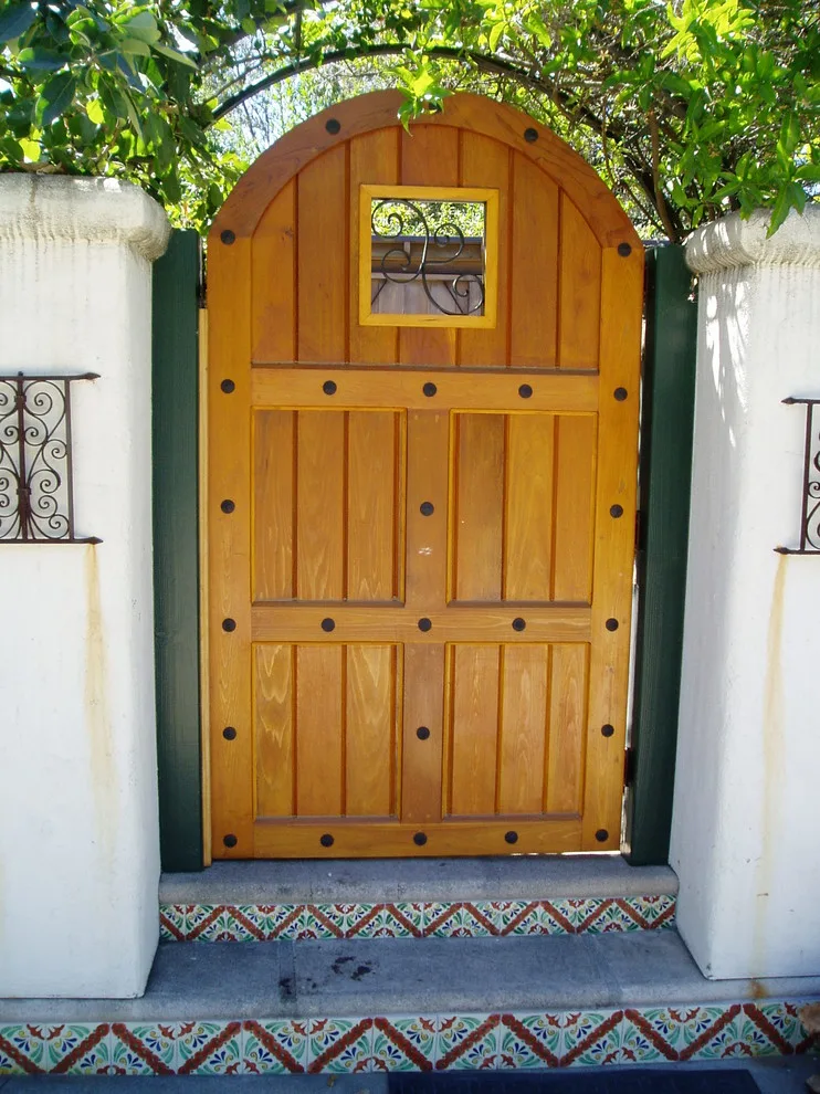 Timber Entryways and Barriers by Decorative Wrought IronShamrock Doors & Gates - Photo 3