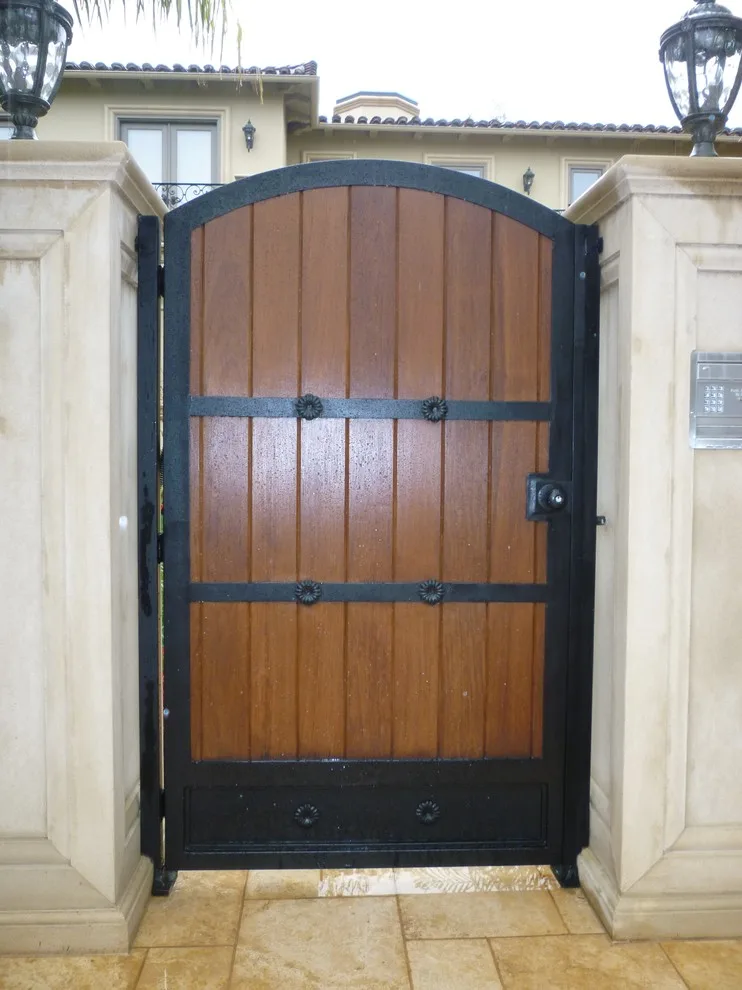 Timber Entryways and Barriers by Decorative Wrought IronShamrock Doors & Gates - Photo 7
