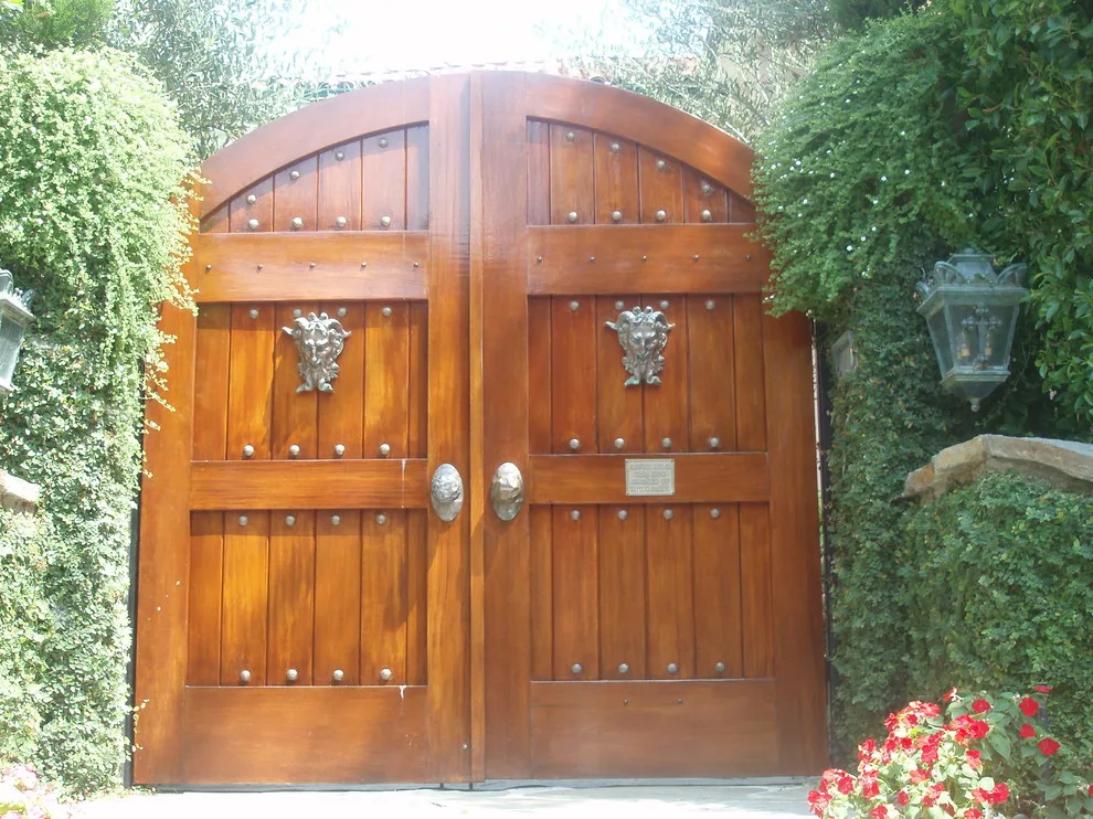 Timber Entryways and Barriers by Decorative Wrought IronShamrock Doors & Gates - Photo 6