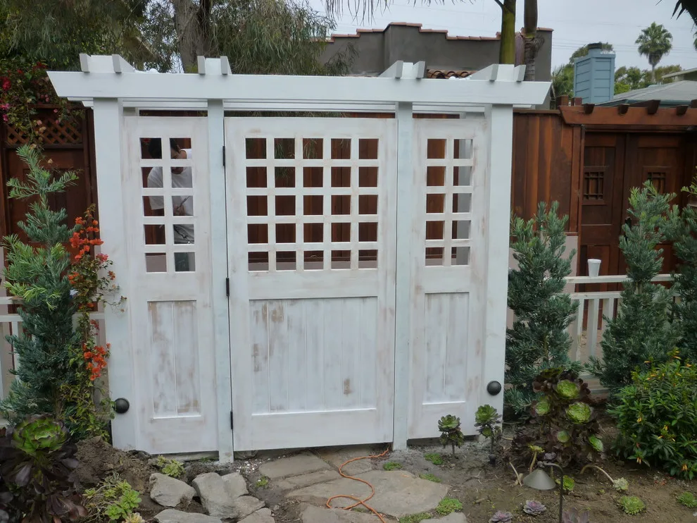 Timber Entryways and Barriers by Decorative Wrought IronShamrock Doors & Gates - Photo 9
