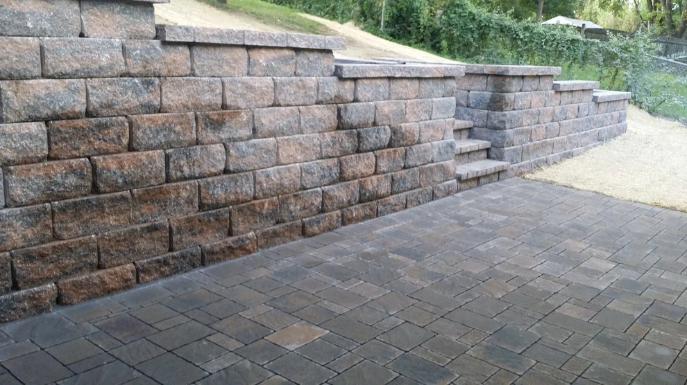 New wall and steps by McCabe's Lawn Care - Photo 3