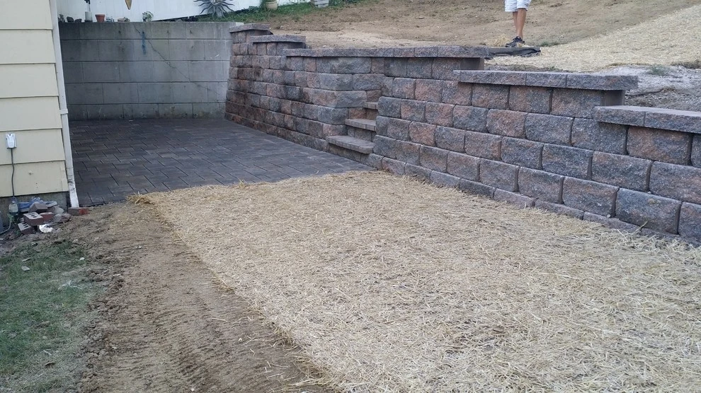New wall and steps by McCabe's Lawn Care - Photo 2