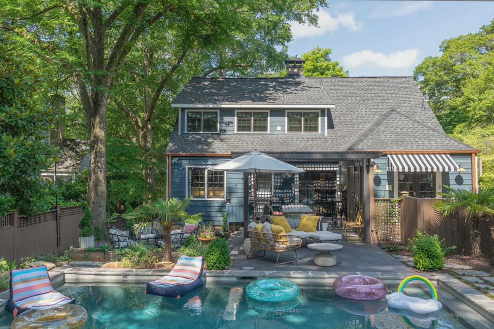 Backyard oasis with pool by City Garden Company - Photo 4
