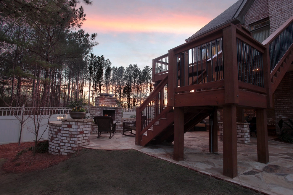 Brick & Stone Patio with Children's Garden by City Garden Company - Photo 9