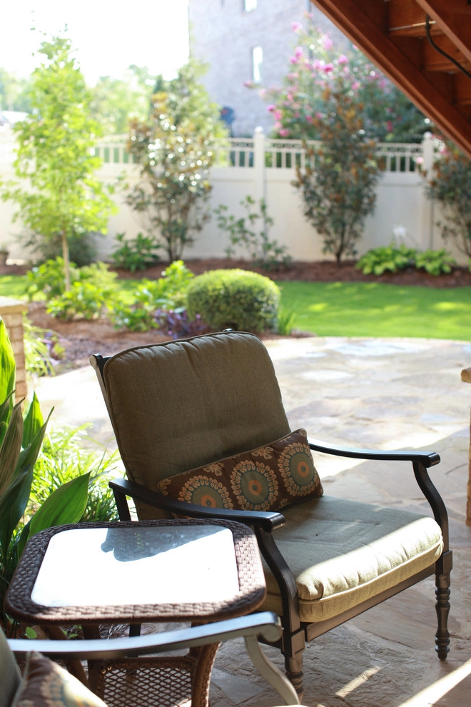 Brick & Stone Patio with Children's Garden by City Garden Company - Photo 8