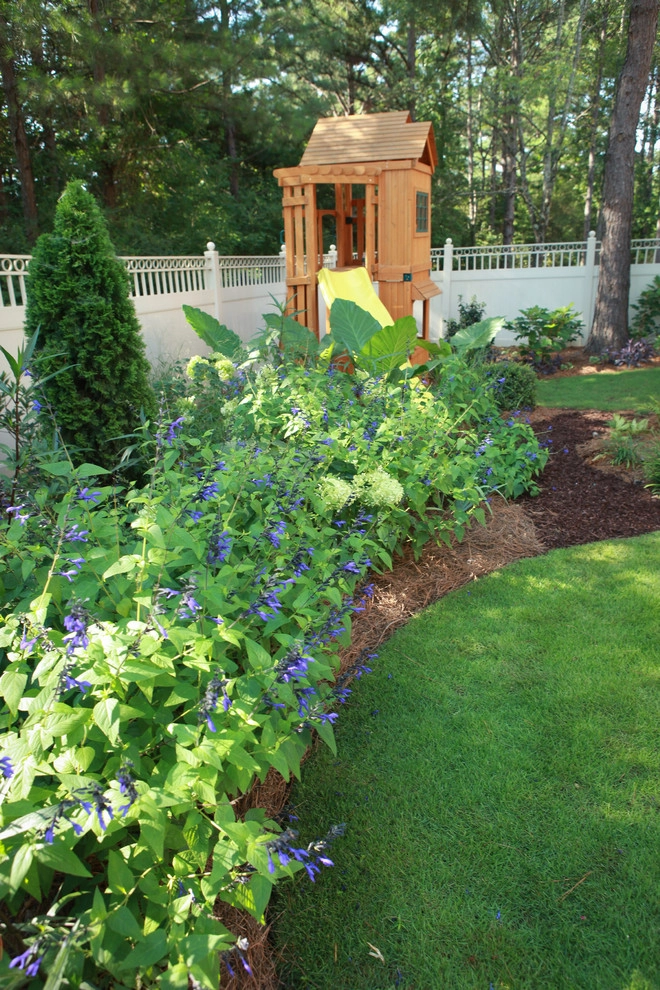 Brick & Stone Patio with Children's Garden by City Garden Company - Photo 6