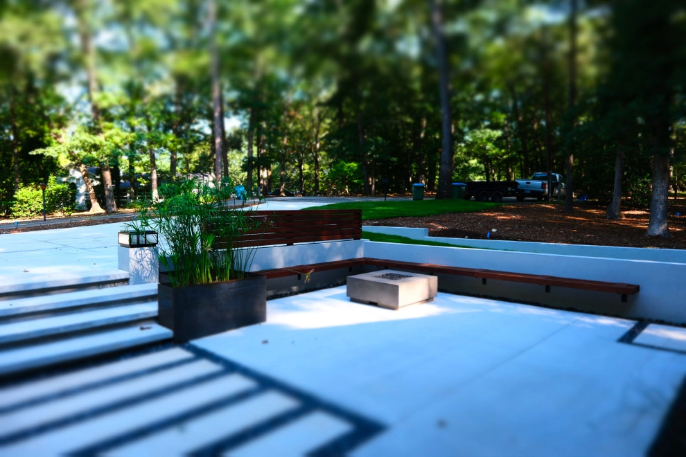 Mid-century Modern Outdoor Living Space by City Garden Company - Photo 6