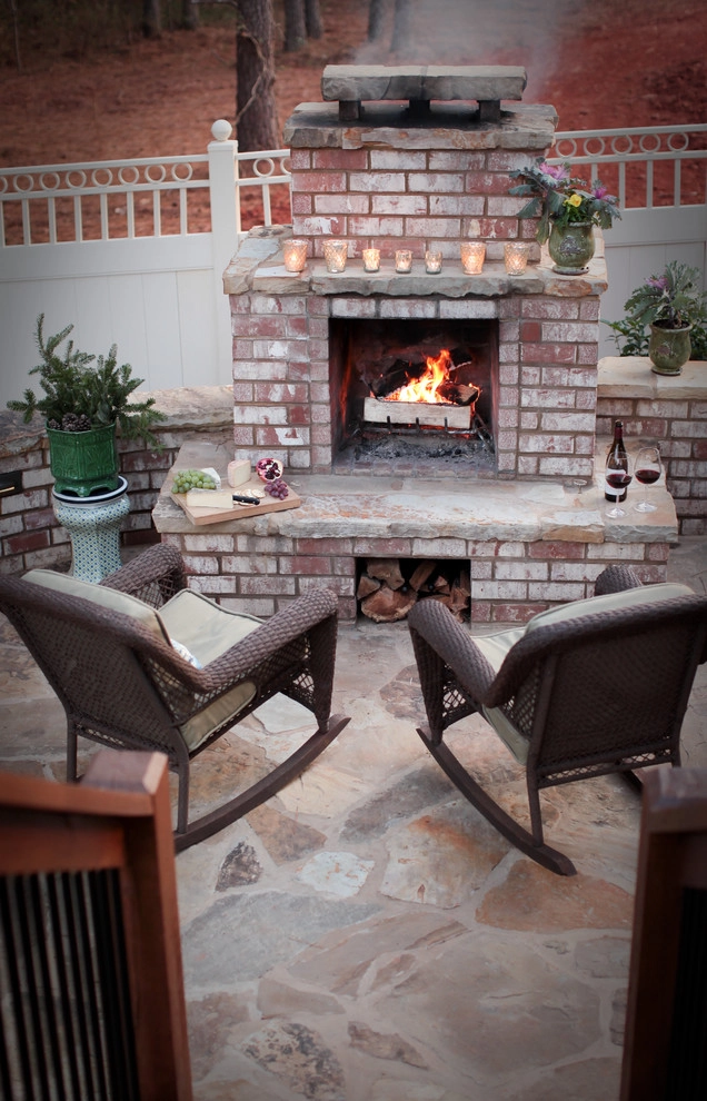 Brick & Stone Patio with Children's Garden by City Garden Company - Photo 12