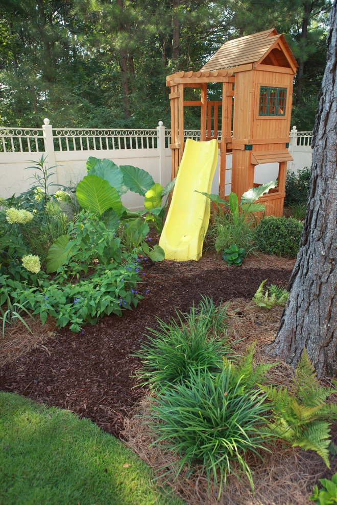 Brick & Stone Patio with Children's Garden by City Garden Company - Photo 7