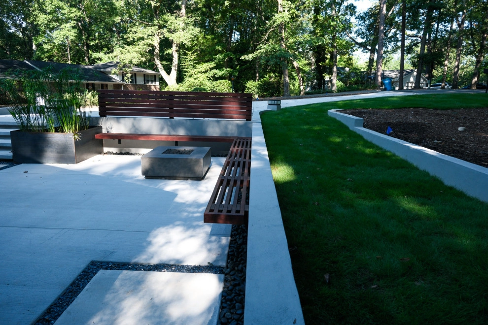 Mid-century Modern Outdoor Living Space by City Garden Company - Photo 3