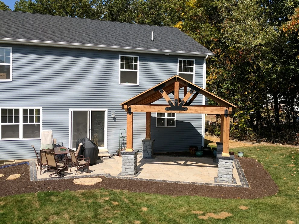 Valparaiso Cedar Pavilion and Patio by NWI Patio Pros - Photo 5