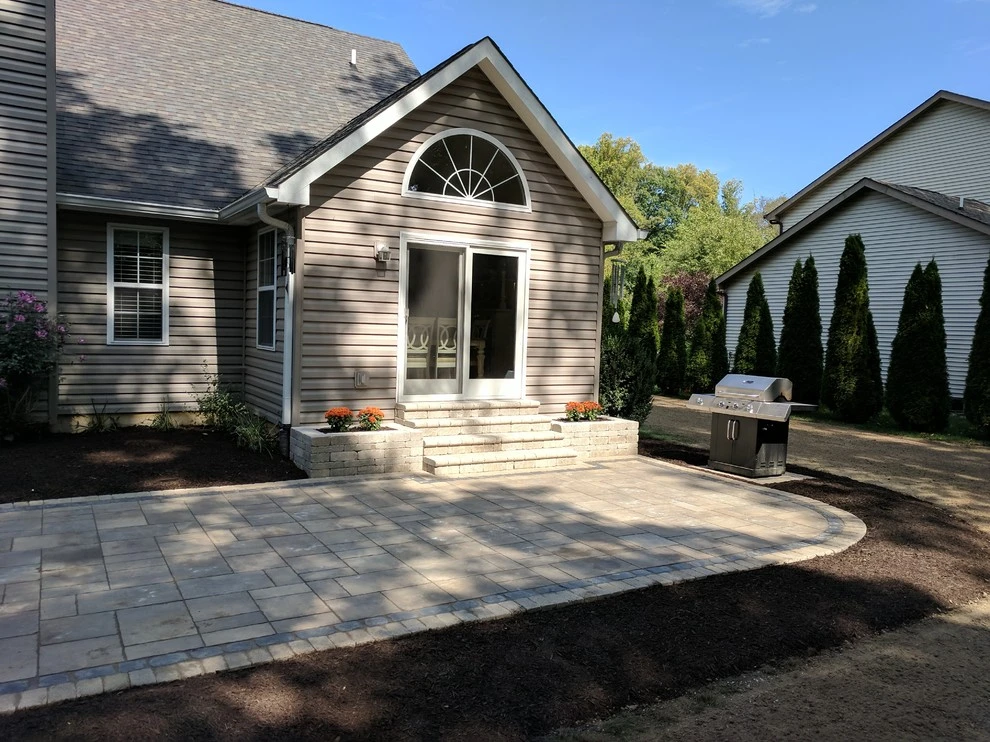 Chesterton, Beautiful Back Yard Patio & Fire Pit by NWI Patio Pros - Photo 3