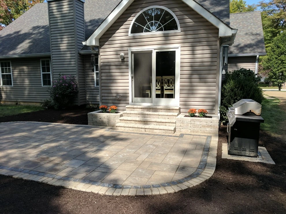Chesterton, Beautiful Back Yard Patio & Fire Pit by NWI Patio Pros - Photo 2