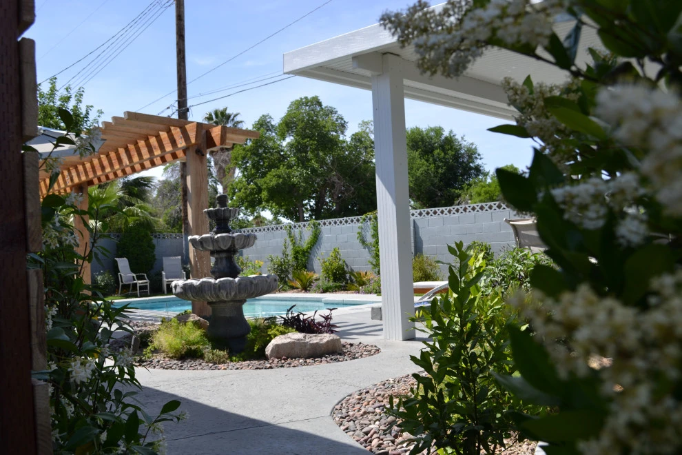Old Vegas Mid Century Pool & Cabanna by Pacific Landscape - Photo 27