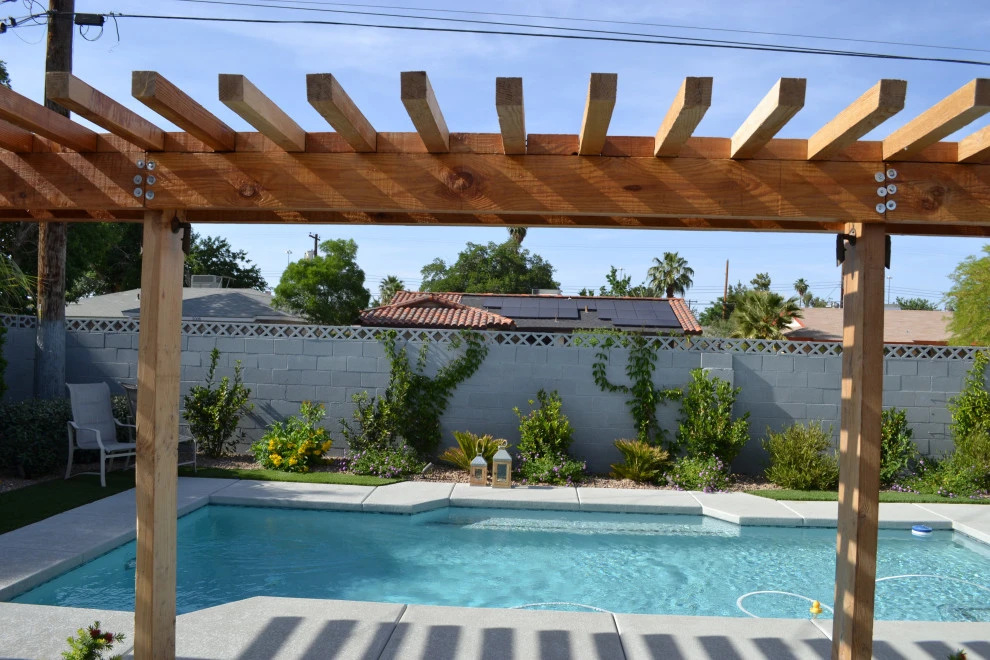 Old Vegas Mid Century Pool & Cabanna by Pacific Landscape - Photo 3