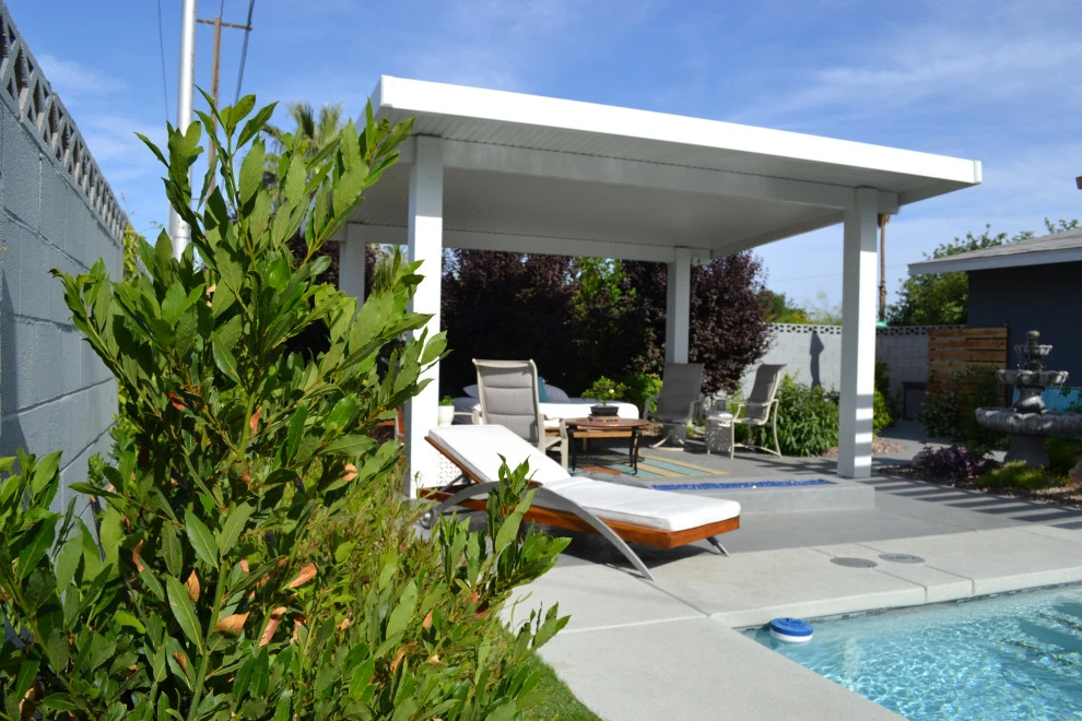 Old Vegas Mid Century Pool & Cabanna by Pacific Landscape - Photo 4