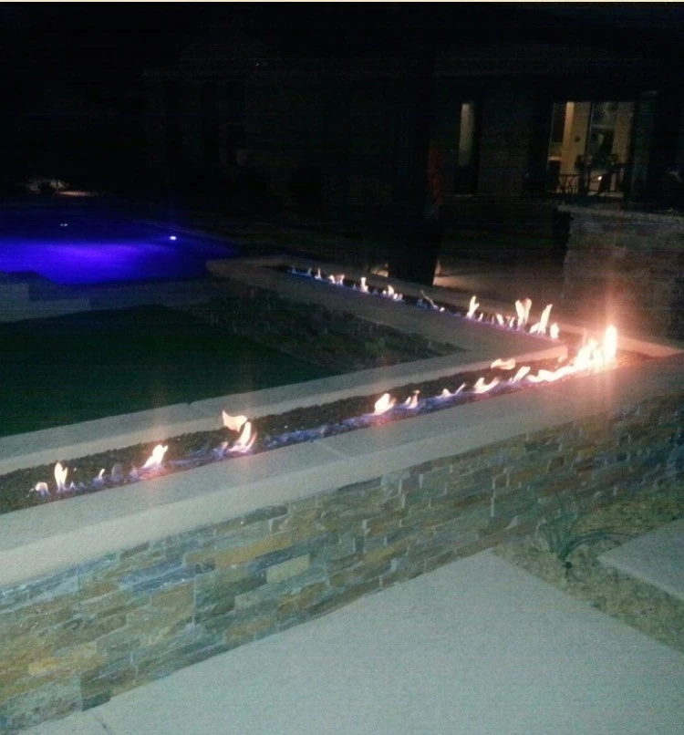 A cozy glow to any outdoor space by Pierros Landscape And Maintenance - Photo 2