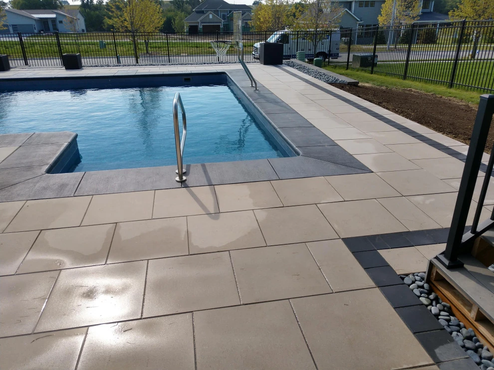 Contemporary pool project by Radik Landscape Construction INC - Photo 9