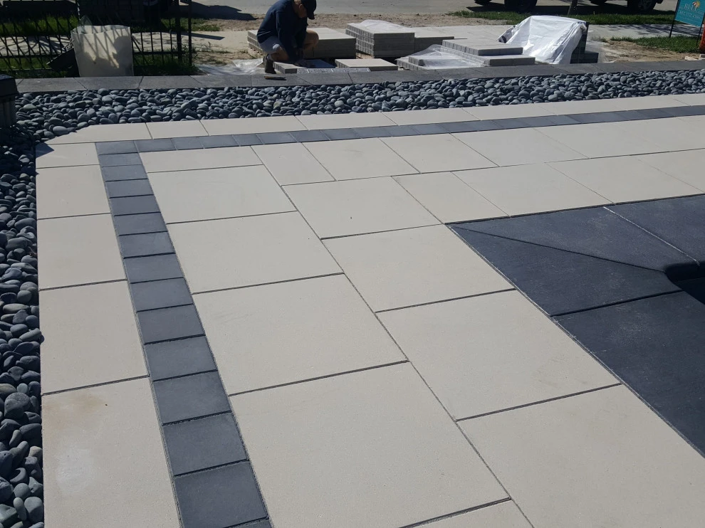 Contemporary pool project by Radik Landscape Construction INC - Photo 6
