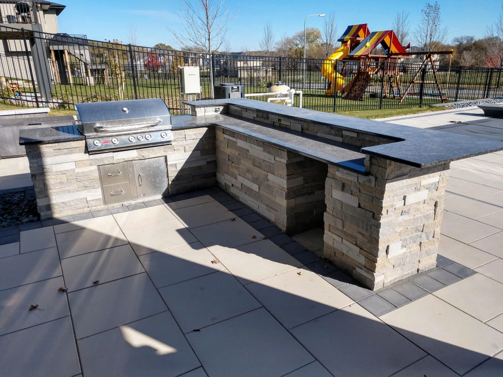 Contemporary pool project by Radik Landscape Construction INC - Photo 8