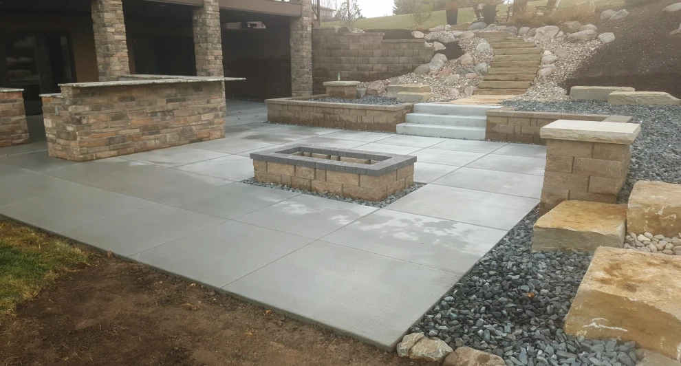 Outdoor kitchen spaces by Radik Landscape Construction INC - Photo 3