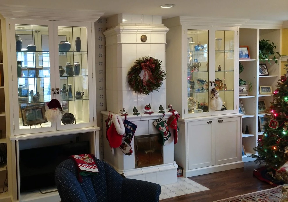 Interior fireplace remodel by Radik Landscape Construction INC - Photo 3