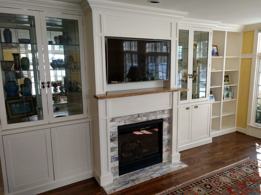 Interior fireplace remodel by Radik Landscape Construction INC - Photo 7
