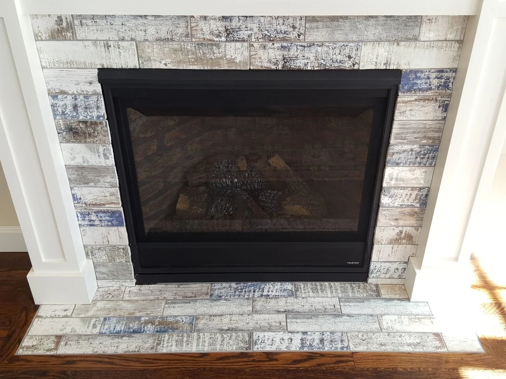 Interior fireplace remodel by Radik Landscape Construction INC - Photo 5