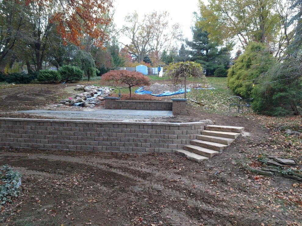 Omaha 2 tier remodel by Radik Landscape Construction INC - Photo 3