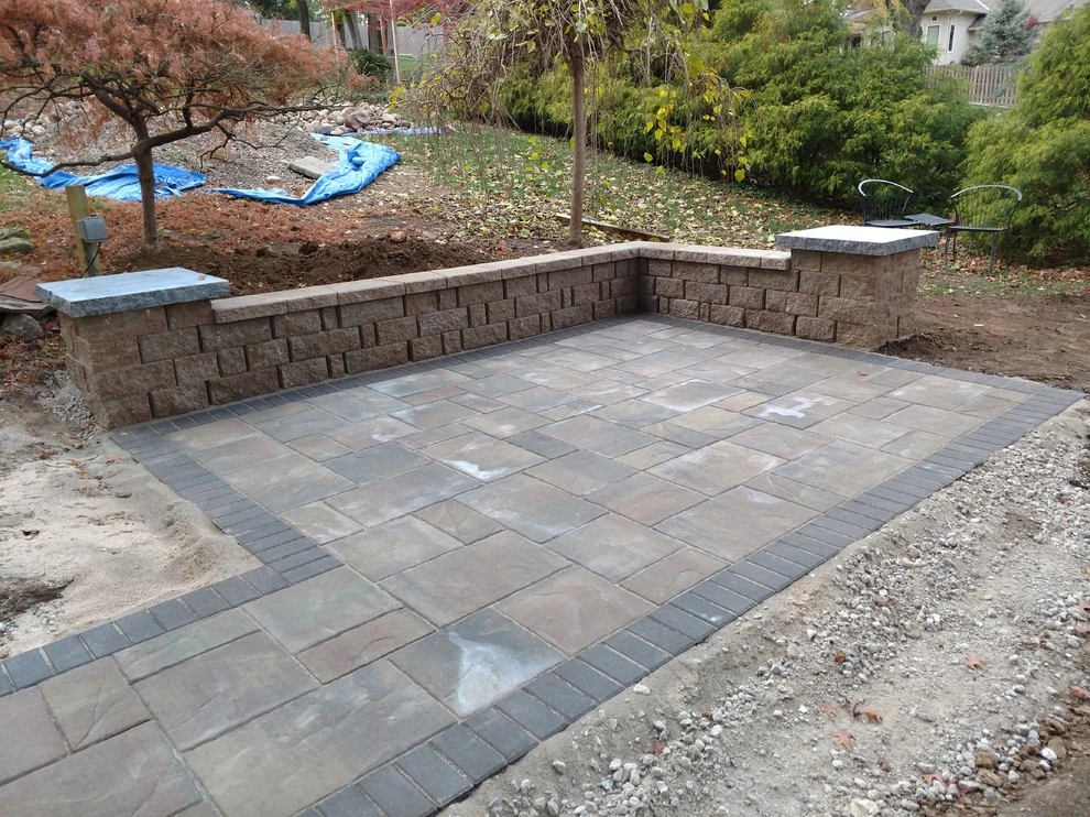 Omaha 2 tier remodel by Radik Landscape Construction INC - Photo 9
