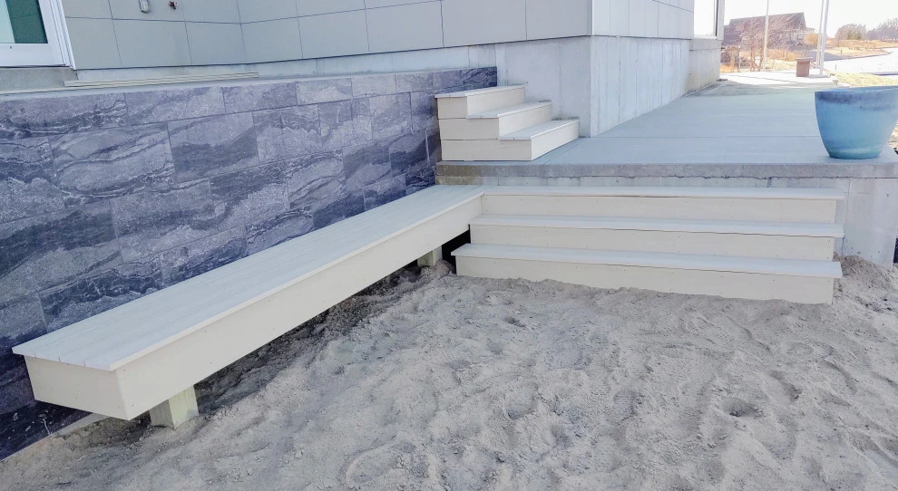 Deck spaces and steps by Radik Landscape Construction INC - Photo 2